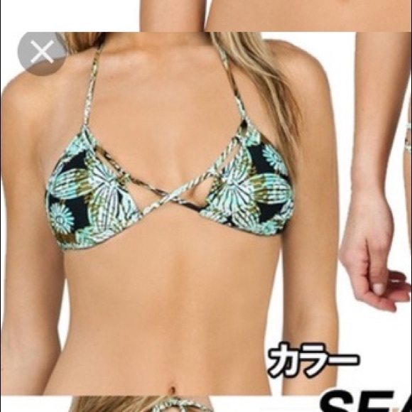 Volcom Running Spirit Triangle Bikini Top - Picture 3 of 5